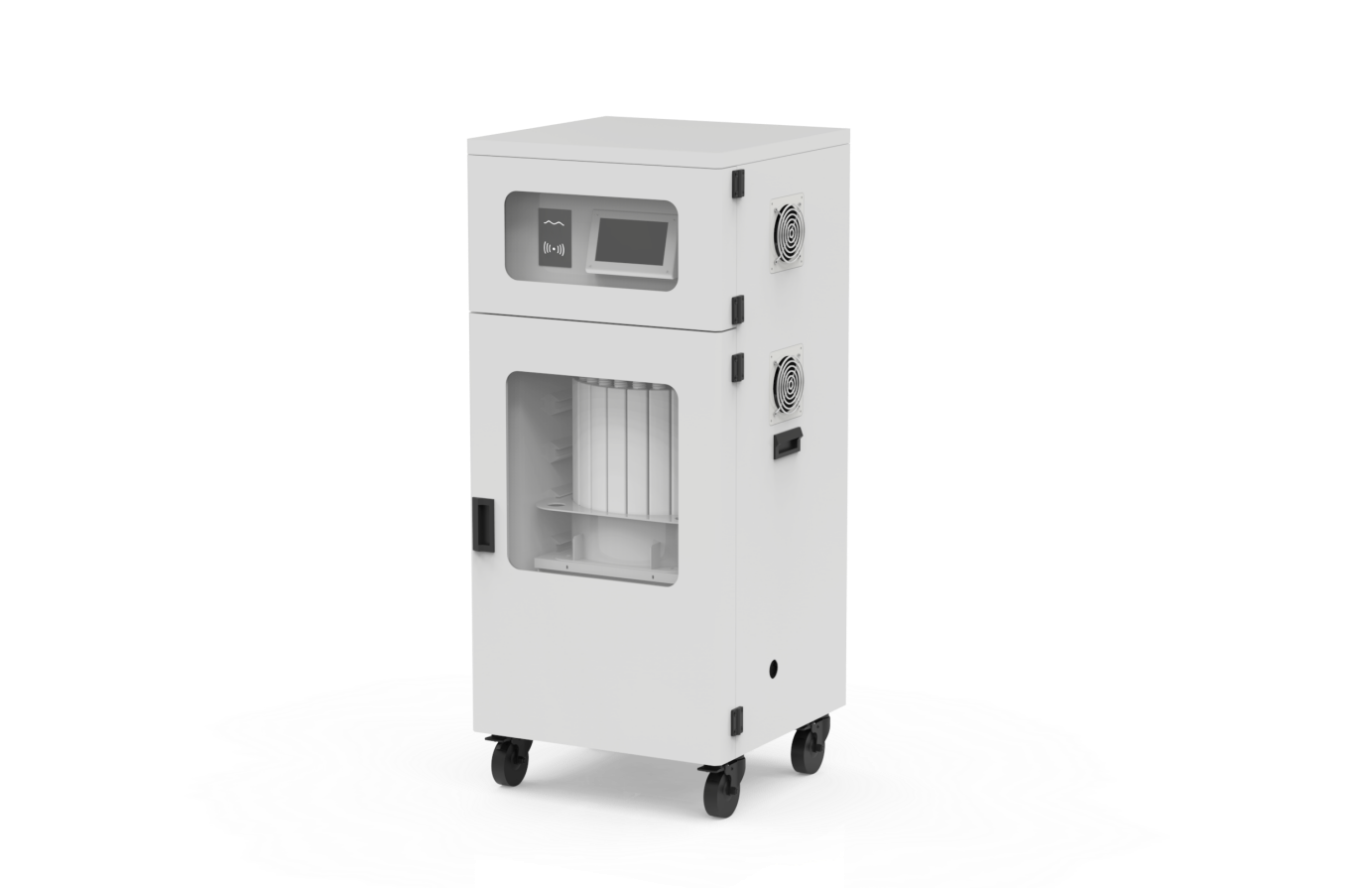 PAS-305A 中性外观水质自动采样器,带触摸屏和 25 瓶样品仓